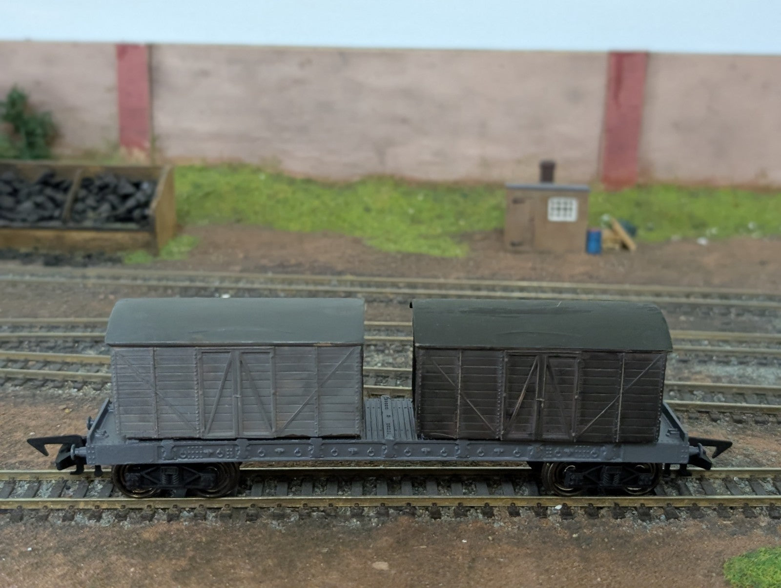 Jouef HO Gauge Mobile Container Wagon Custom Made