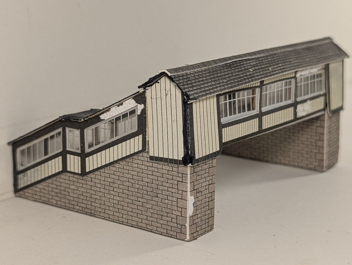 Metcalfe N  Gauge GWR Style Footbridge GWR Cream & Brown PO216