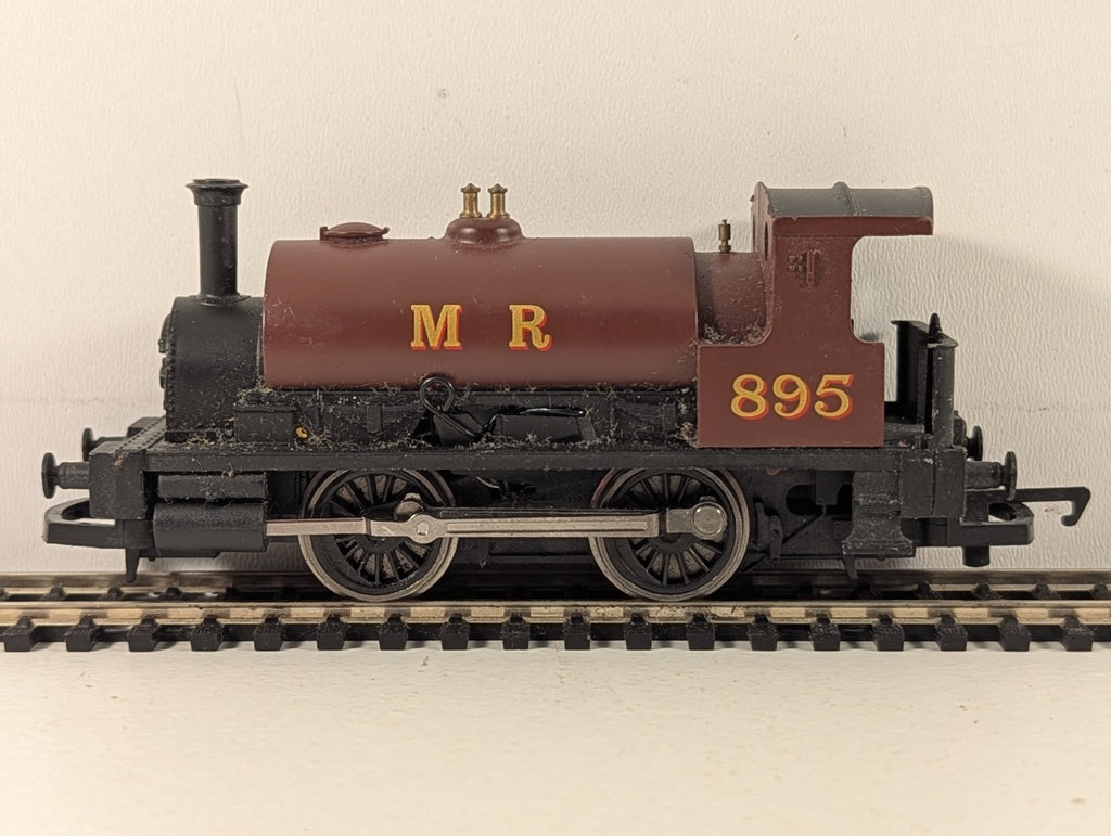 Hornby OO Gauge Midland Railway 0-4-0 Saddle Tank Steam Locomotive 895
