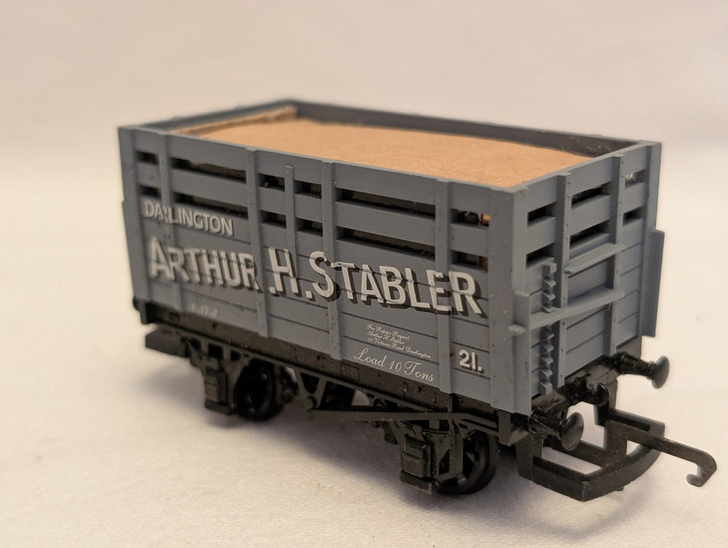 Hornby OO Gauge Arthur H. Stabler Coke Wagon Goods Wagon 21 Grey R6145