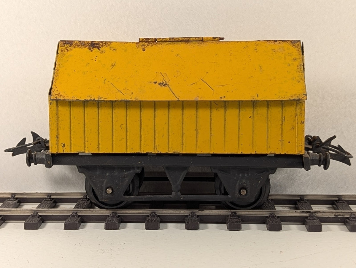 Hornby R154 O Gauge Blue Circle Cement Wagon Yellow