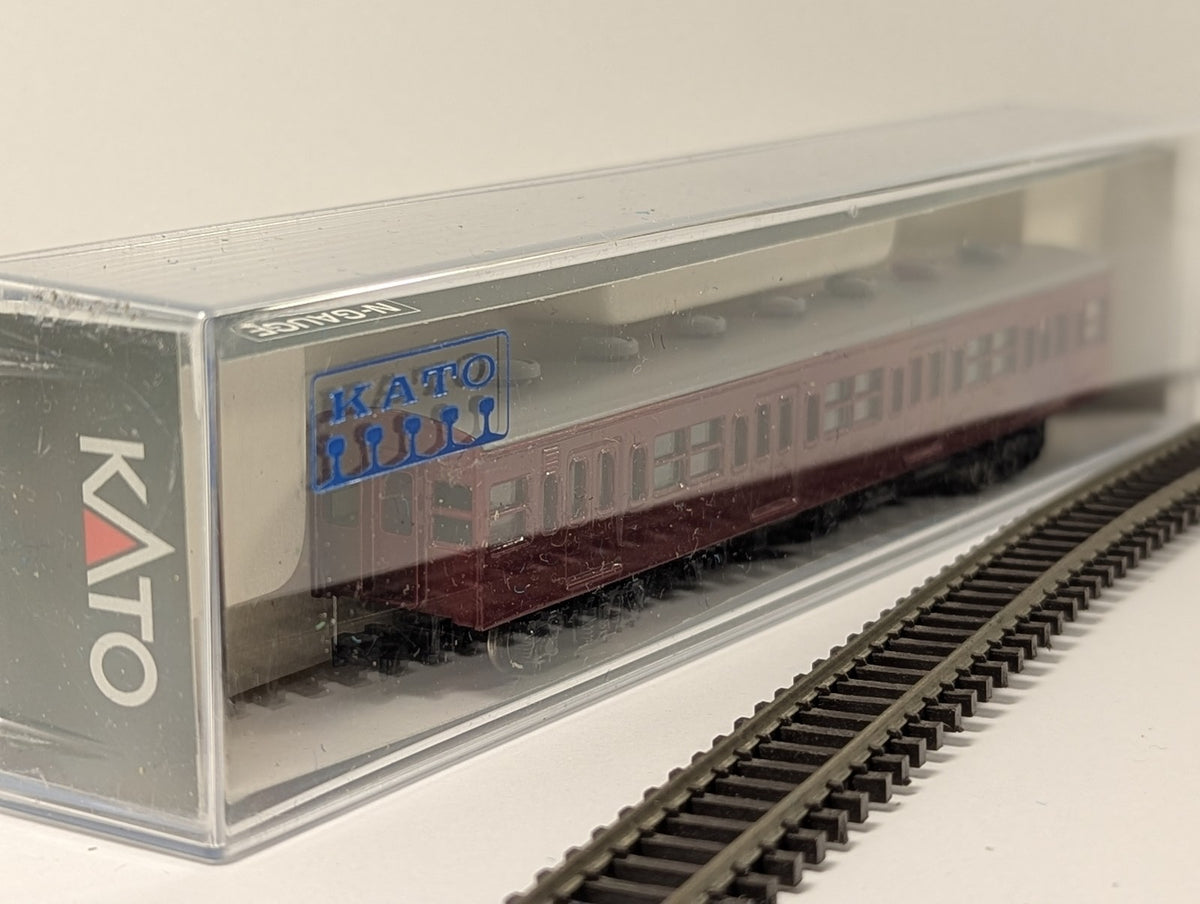 Kato N Gauge Commuter Driving Coach Passenger Coach Maroon