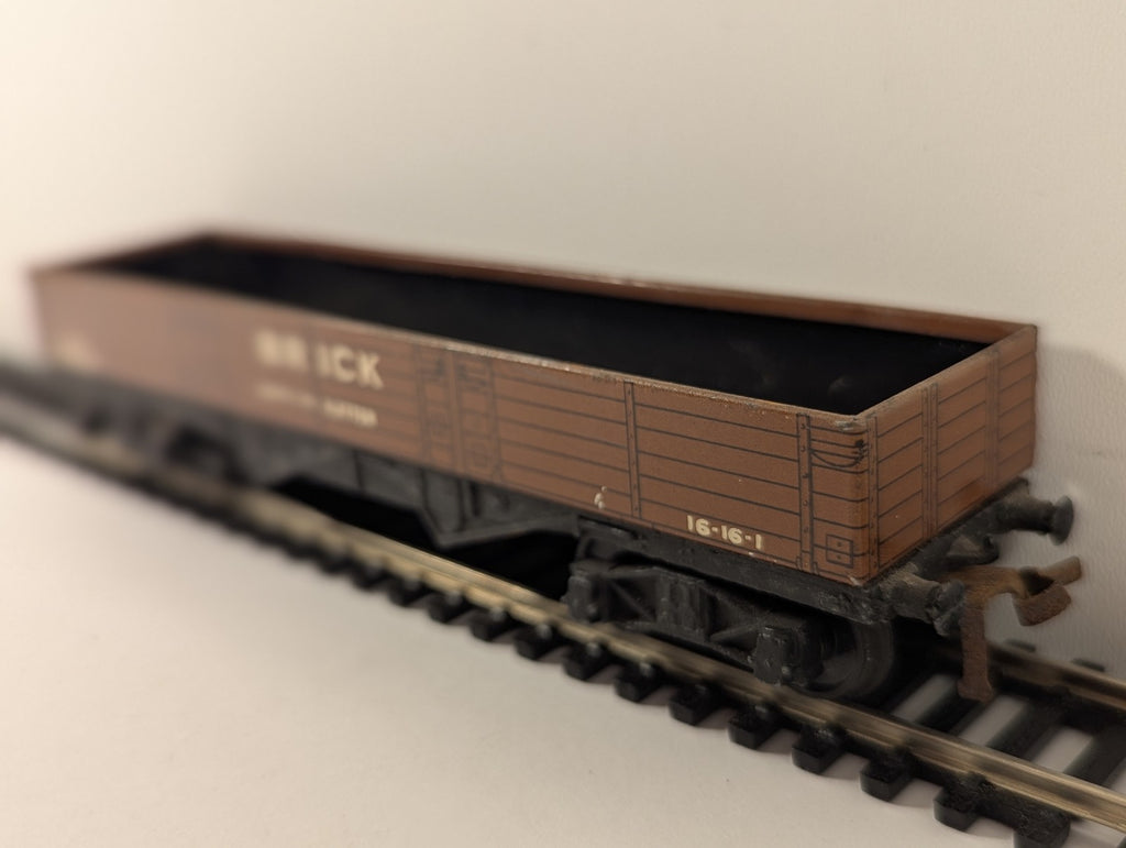Hornby Dublo OO Gauge BR 50-Ton Brick Wagon 'Empty to Fletton' Goods Wagon