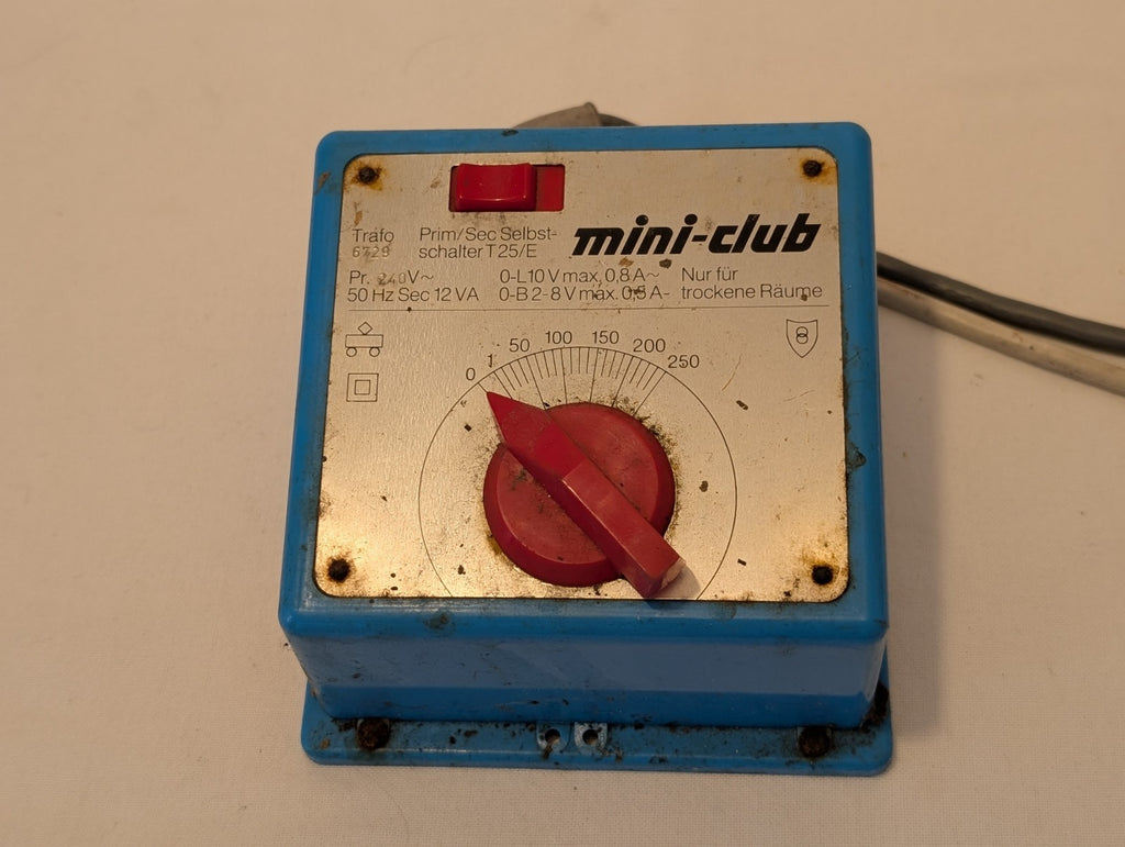 Märklin 6729 Trafo for Märklin Mini-Club Z Gauge Model Train Sets – Untested