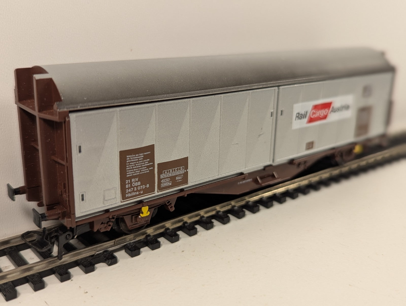 Roco 76791 HO Gauge Sliding Wall Freight Wagon