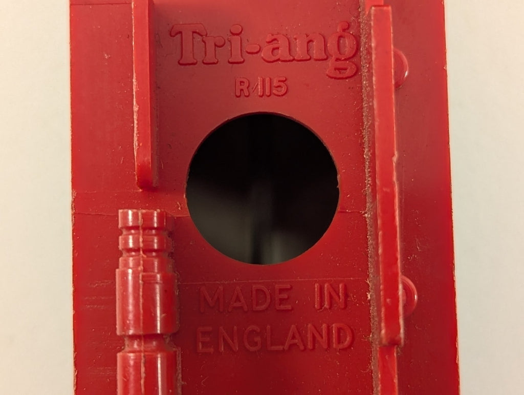 Tri-ang R115 OO Gauge Red Caboose