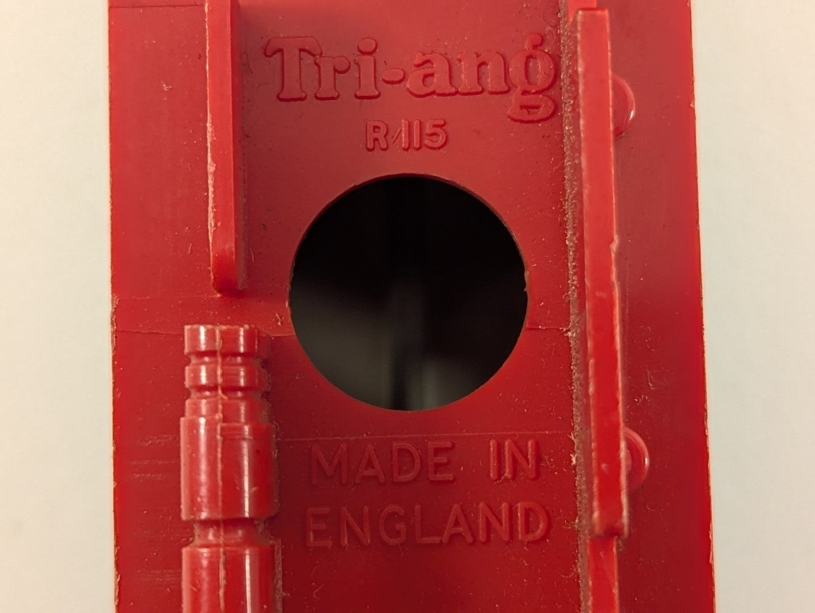 Tri-ang R115 OO Gauge Red Caboose