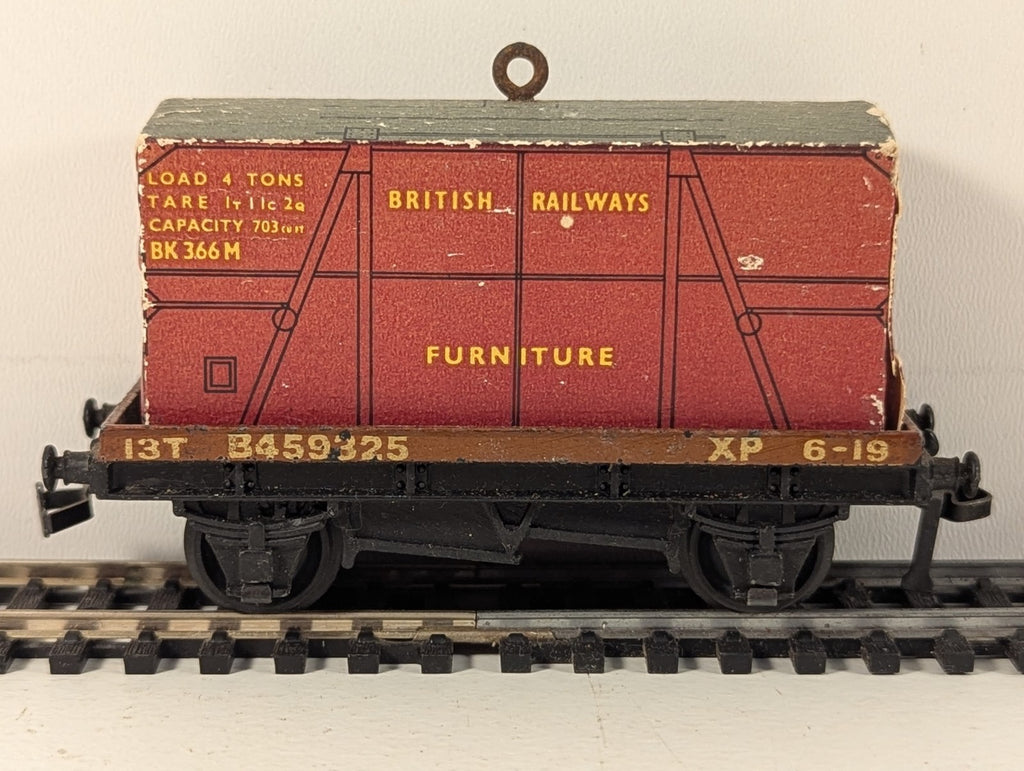 Hornby Dublo OO Gauge Furniture Container Wagon