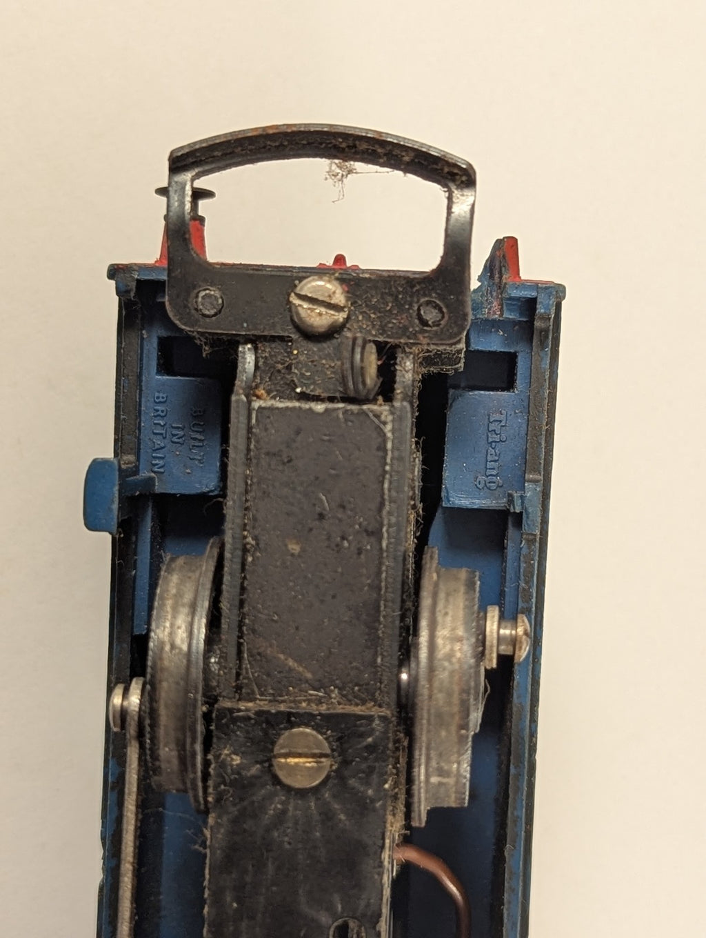 Tri-ang OO Gauge Nellie 0-4-0 Tank Locomotive Steam Locomotive 7 Blue R.355