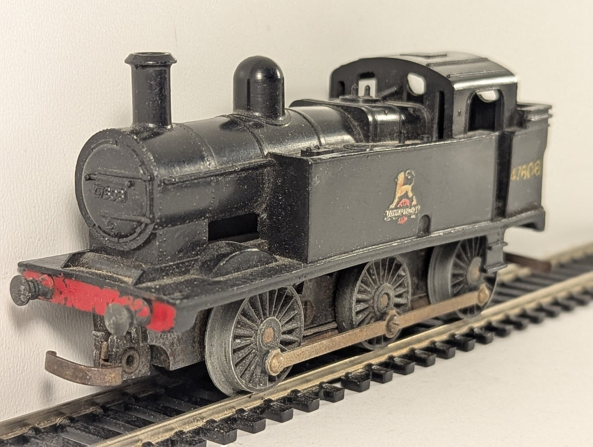 Tri-ang OO Gauge BR Class 3F Jinty 0-6-0T Steam Locomotive 47606 BR Black R.52
