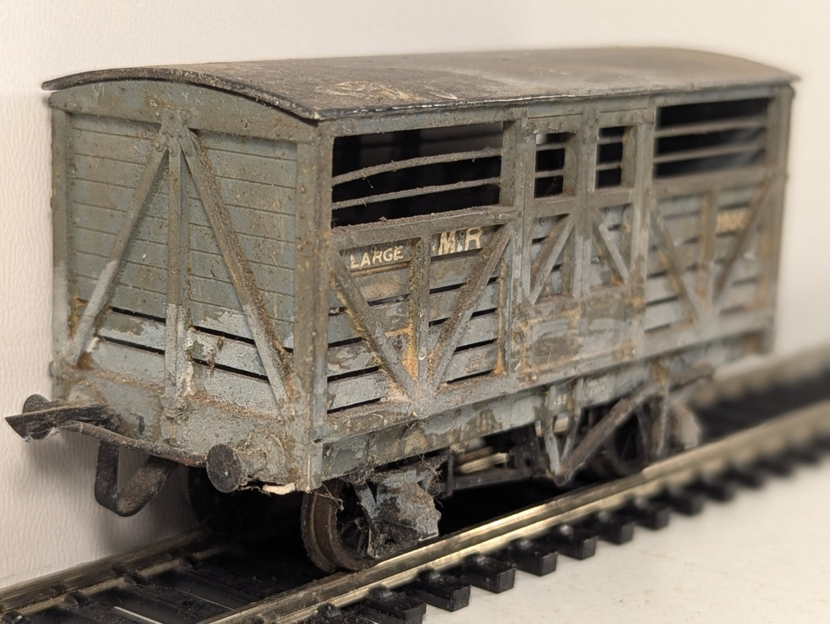 Kitbuilt OO Gauge Midland Railway MR Cattle Wagon