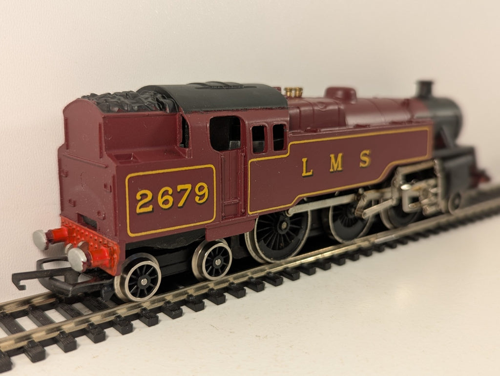 Wrenn W2219 OO Gauge LMS Standard Tank 2-6-4T Maroon