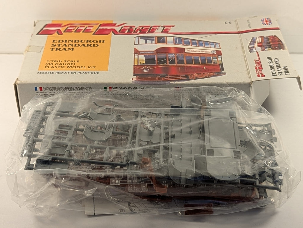 Keil Kraft 1/76 Scale (OO Gauge) Edinburgh Standard Tram Plastic Model Kit 35