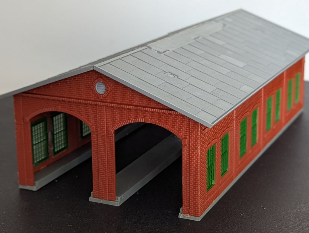 Pola HO Gauge Two-Stall Engine Shed 211