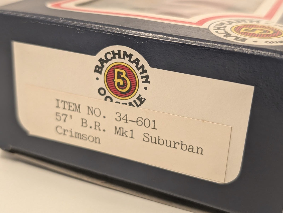 Bachmann Branchline 34-601 57ft BR Mk1 Suburban Coach in BR Crimson