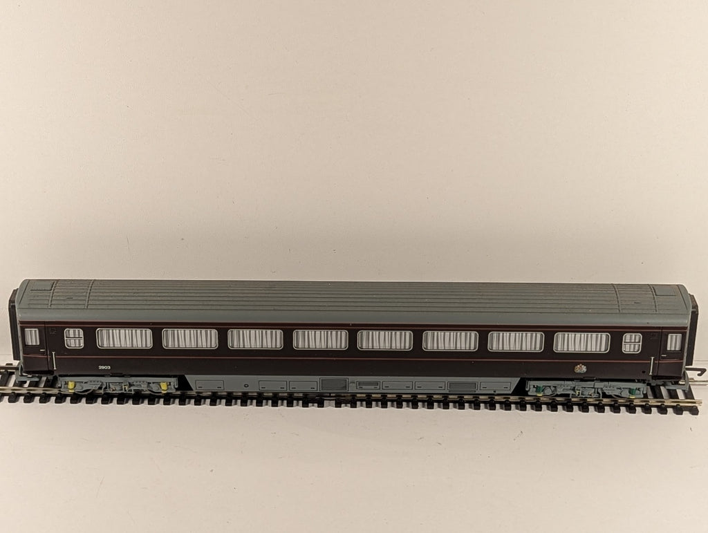 Hornby OO Gauge Mk3 Royal Train Queen's Saloon Passenger Coach 2903 Royal Claret
