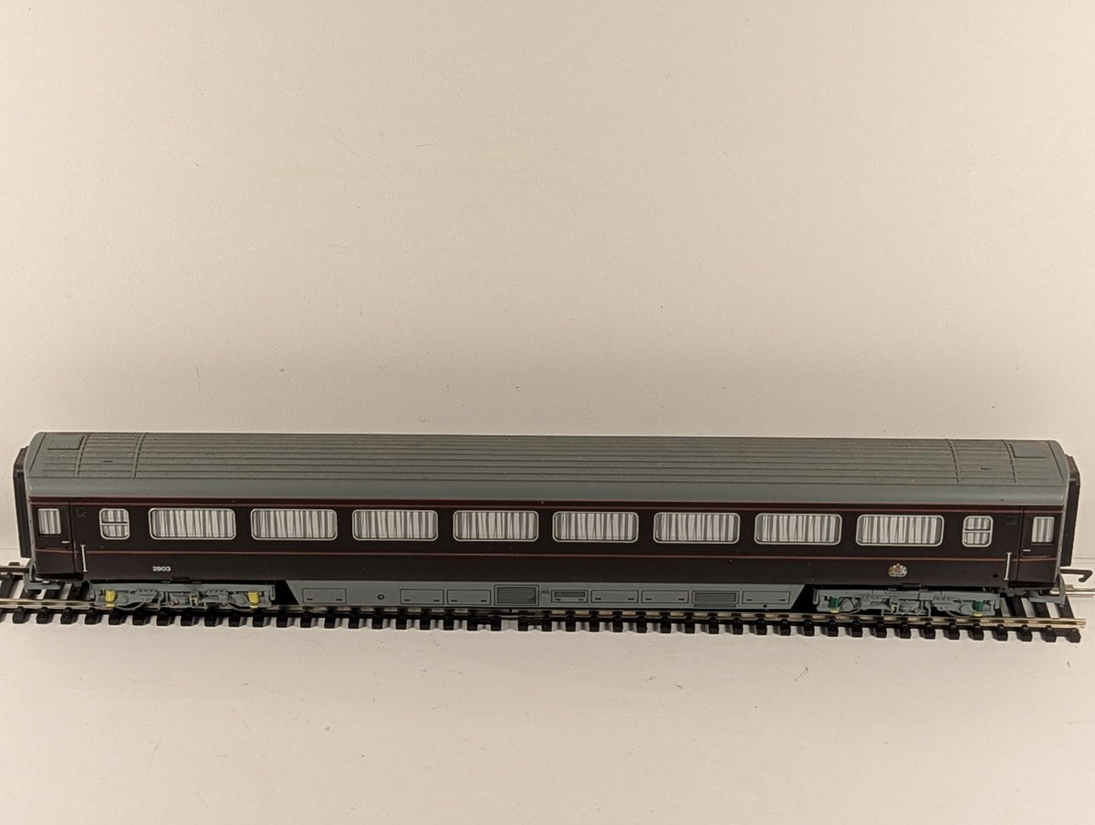 Hornby OO Gauge Mk3 Royal Train Queen's Saloon Passenger Coach 2903 Royal Claret