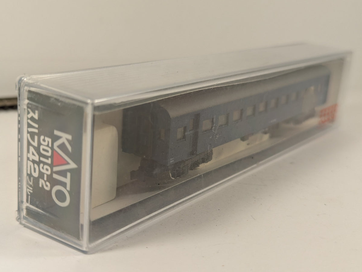 Kato N Gauge SuHaFu 42 Blue Passenger Coach スハフ42 2053 JNR Blue 5019-2