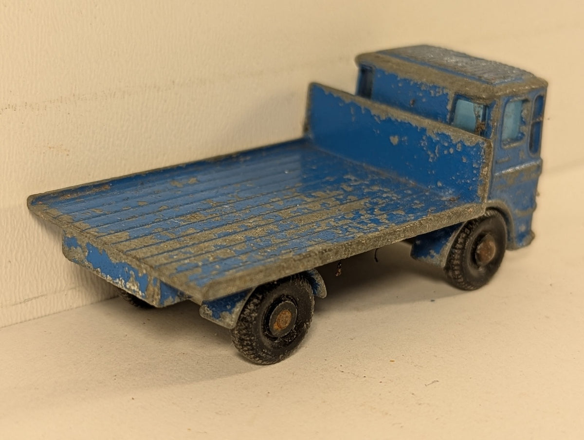 Matchbox Leyland Site Hut Truck Die-cast Vehicle Blue 60