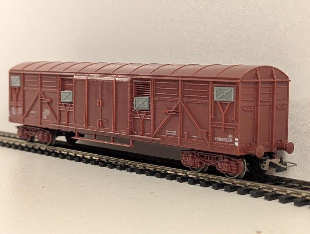 Jouef HO Gauge SNCF 6531 Twin Bogie Box Van - Boxed