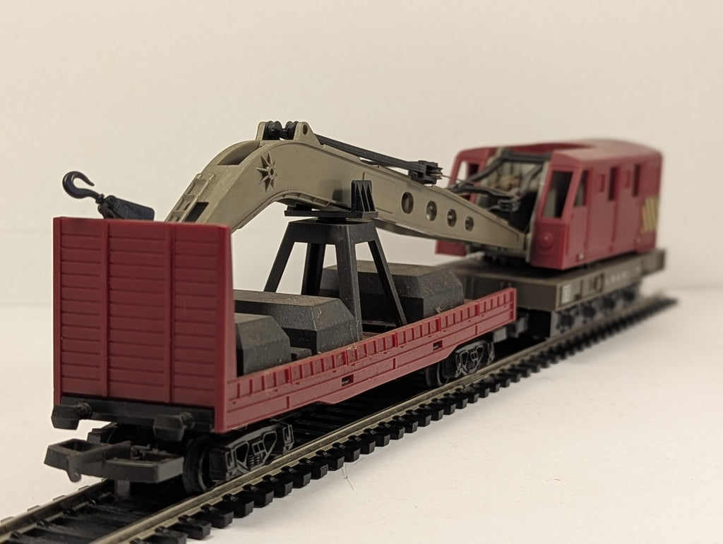 Lima OO Gauge 30 Ton Breakdown Crane LNER Red