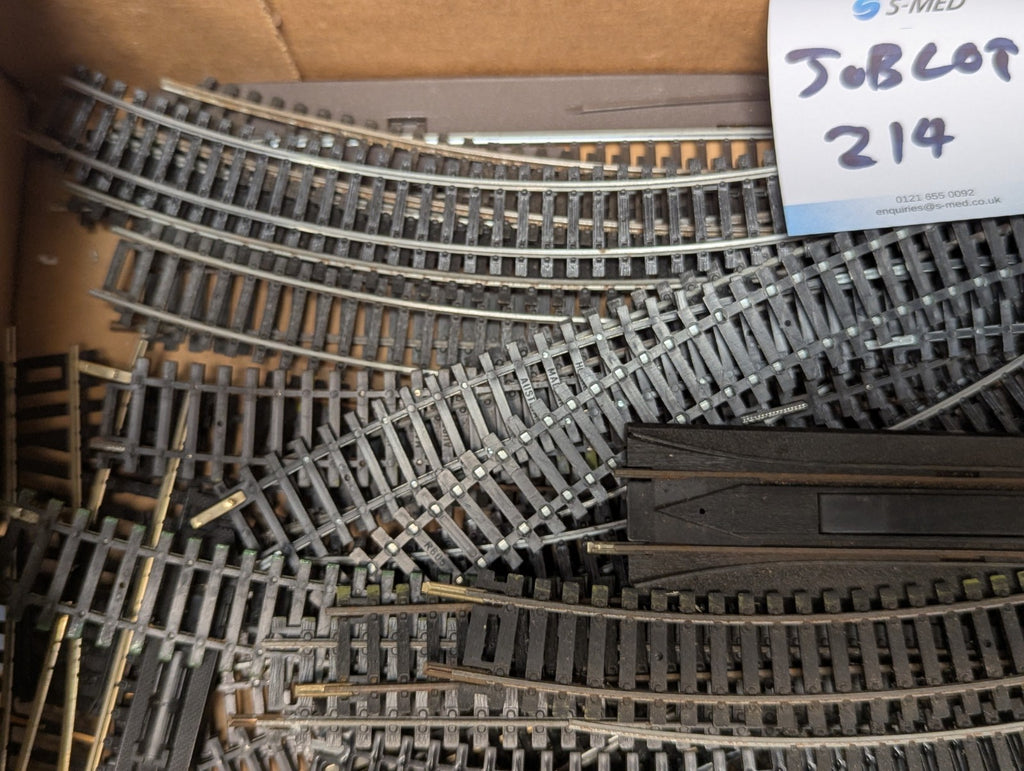 Hornby OO Gauge Job Lot of Model Railway Track - Needs TLC