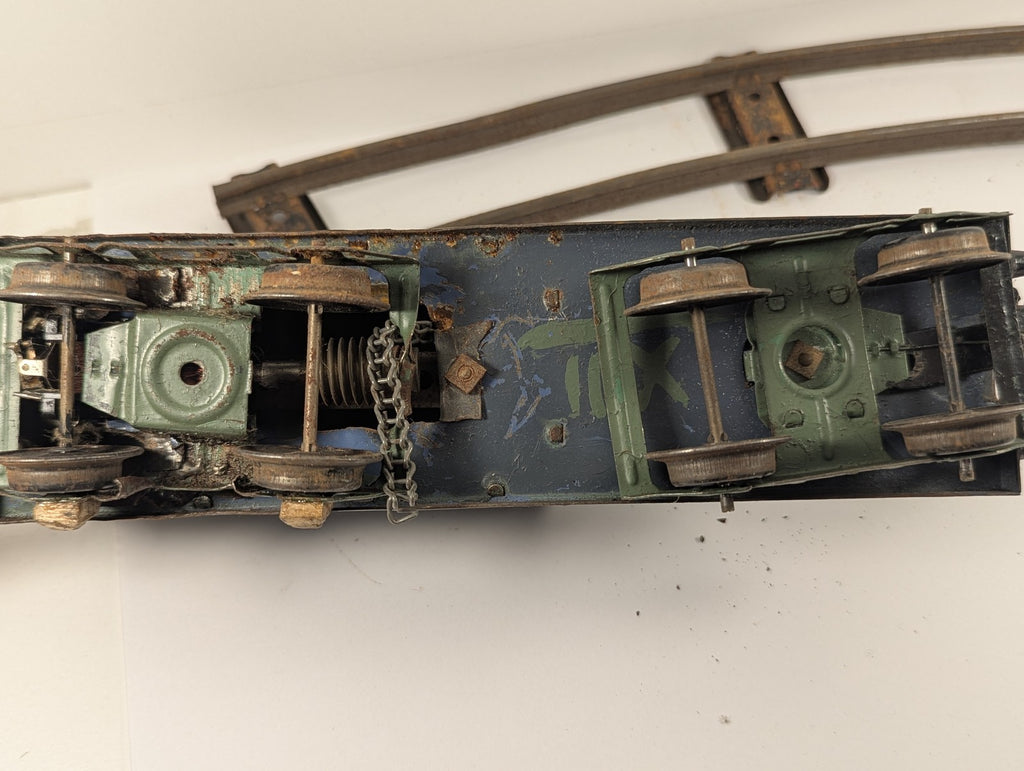 Hornby Series O Gauge No. 2 Breakdown Crane Wagon NE Green