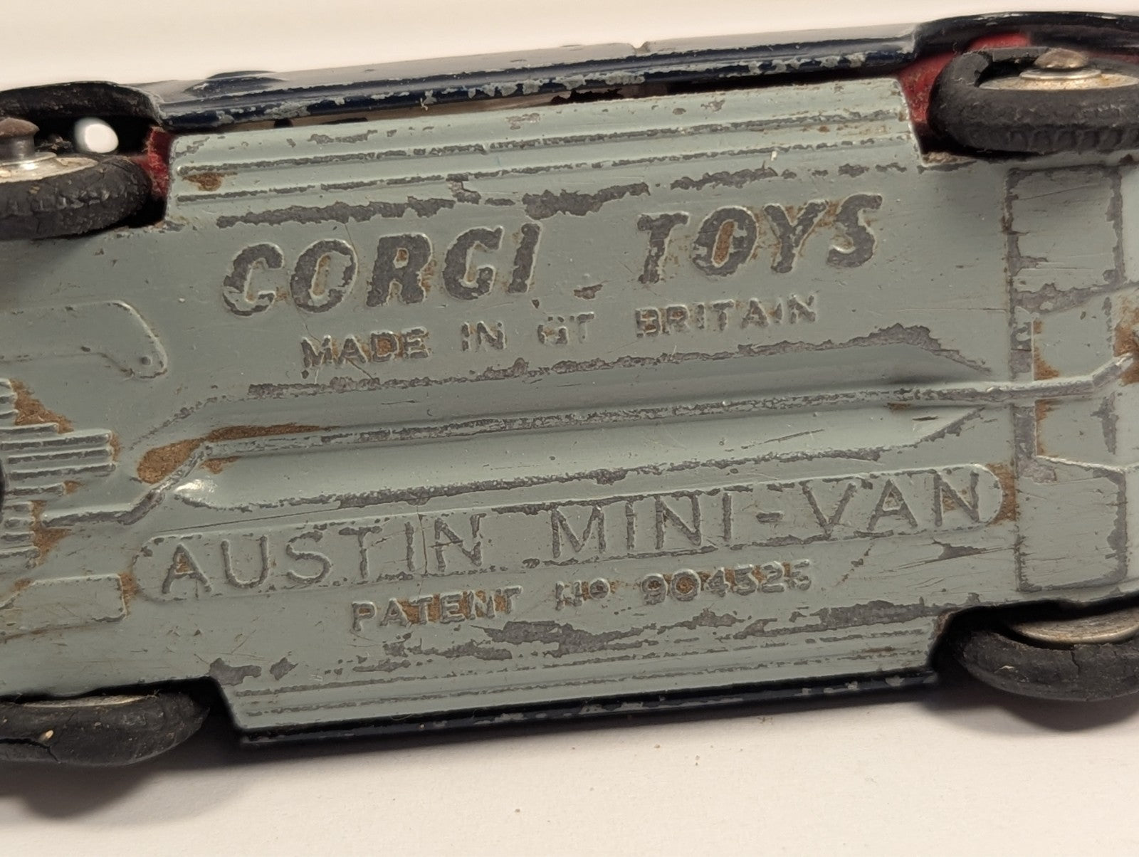 Corgi Toys 448 BMC Mini Police Van 1:43 Scale - Damaged Wheel