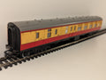 Hornby Tri-ang R627 BR Brake Second Coach No. 34100 – Crimson & Cream – OO Gauge