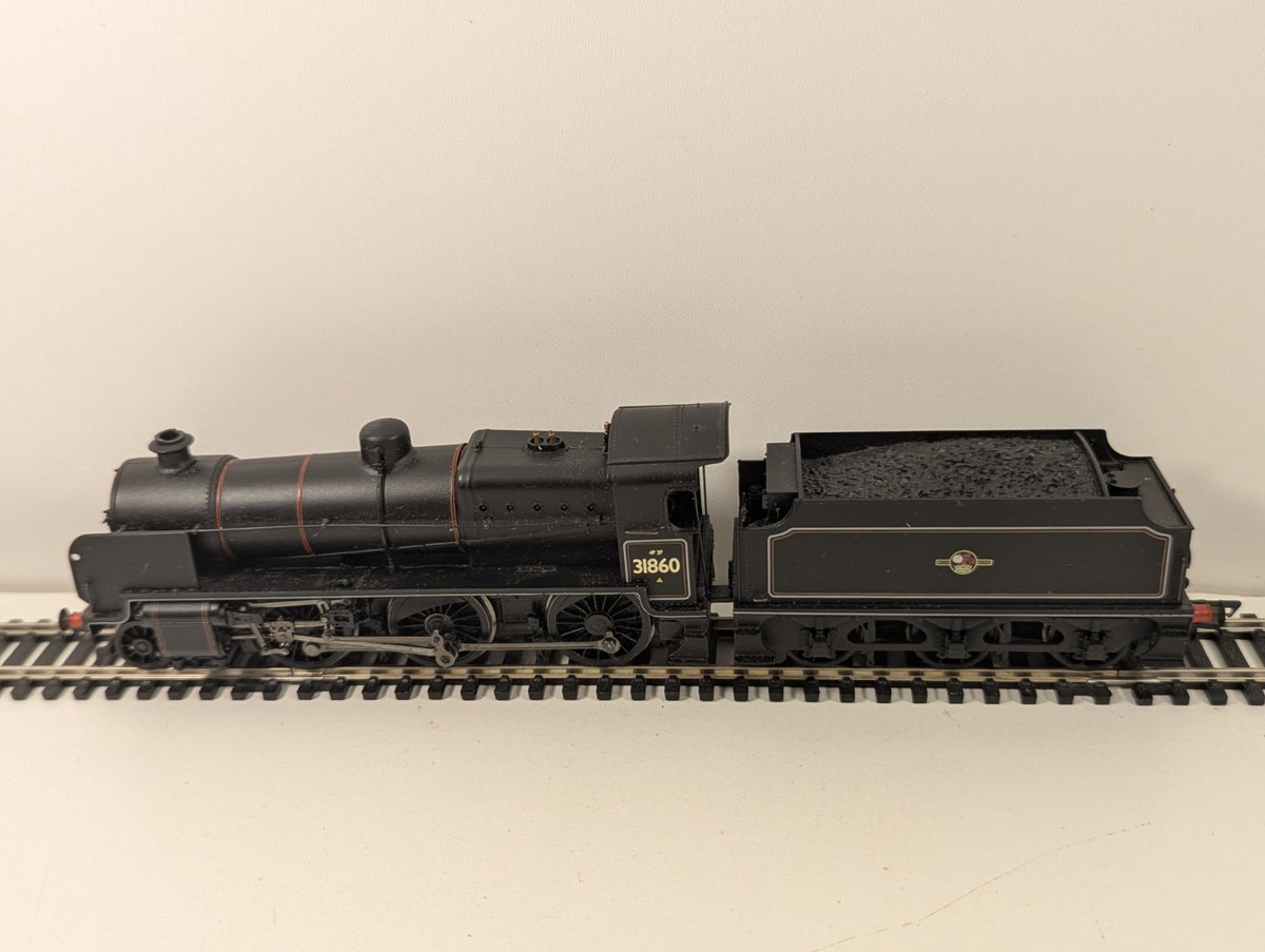 Bachmann 32-151 OO Gauge Steam Locomotive N Class 31860 BR Lined Black. - Boxed