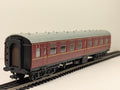 Hacette OO Gauge Stanier Corridor Composite Passenger Coach LMS Maroon