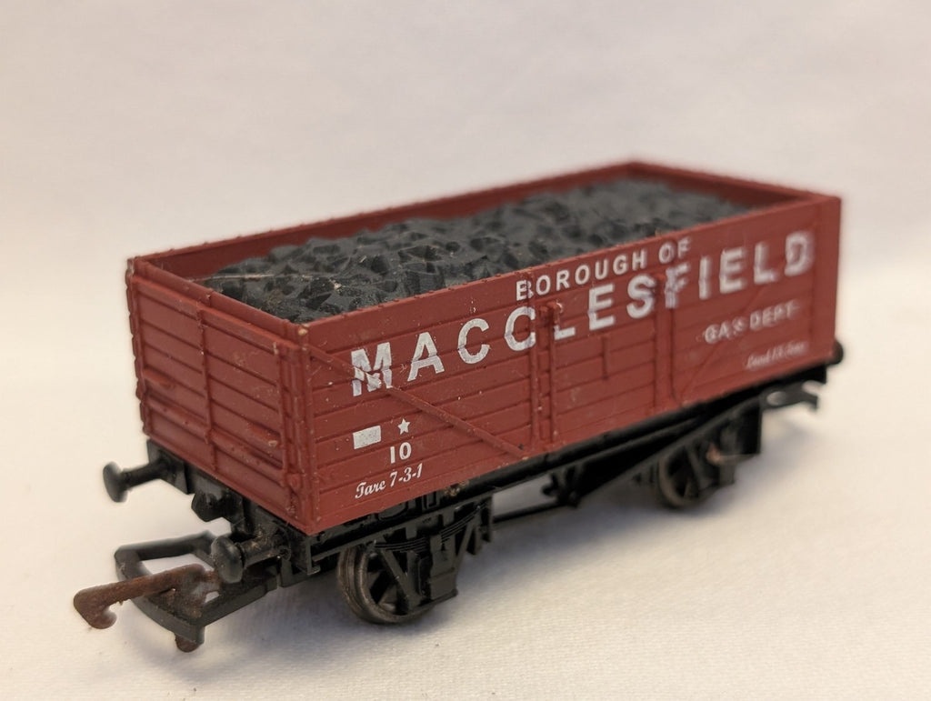 Dapol OO Gauge 7 Plank Wagon Borough of Macclesfield Gas Dept Goods