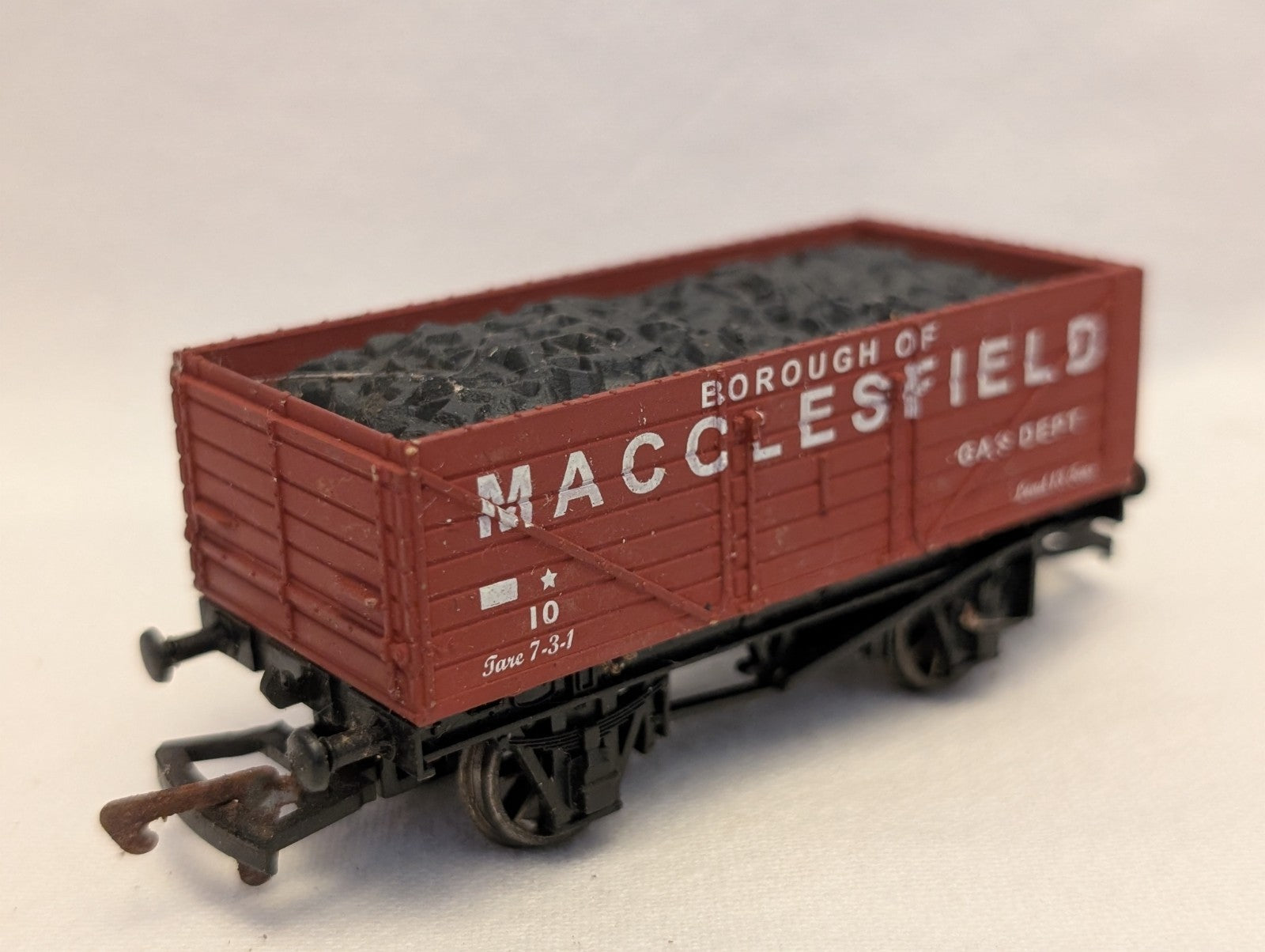 Dapol OO Gauge 7 Plank Wagon Borough of Macclesfield Gas Dept Goods