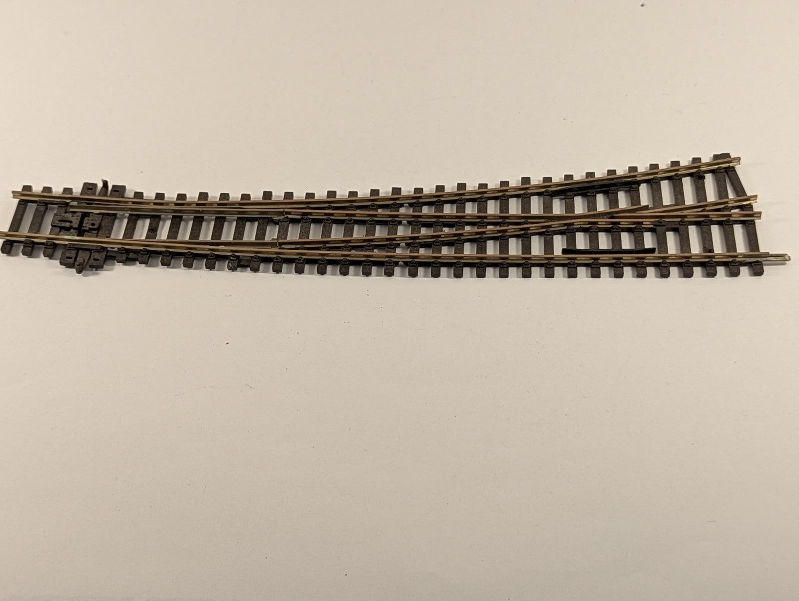 Peco OO Gauge Streamline Right Hand Turnout (Brass Rail)