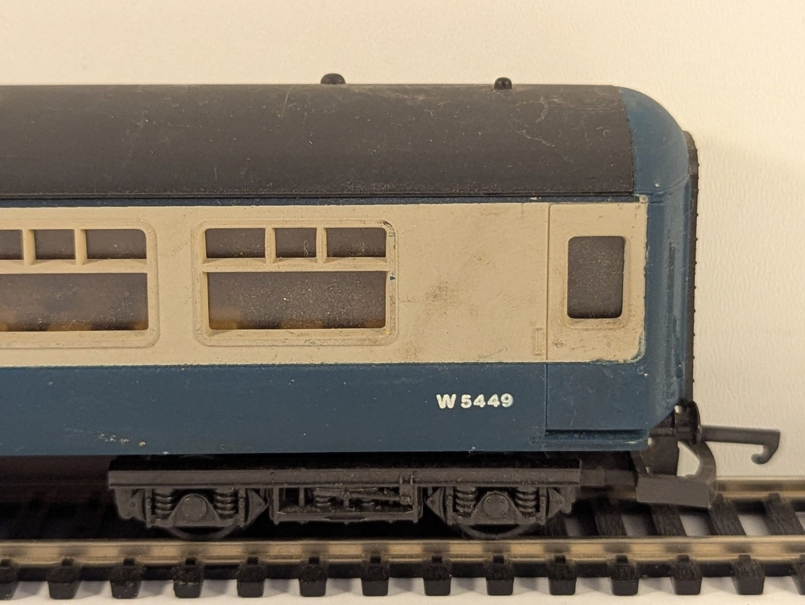 Lima OO Gauge Continental Style Coach Inter-City Blue & Grey