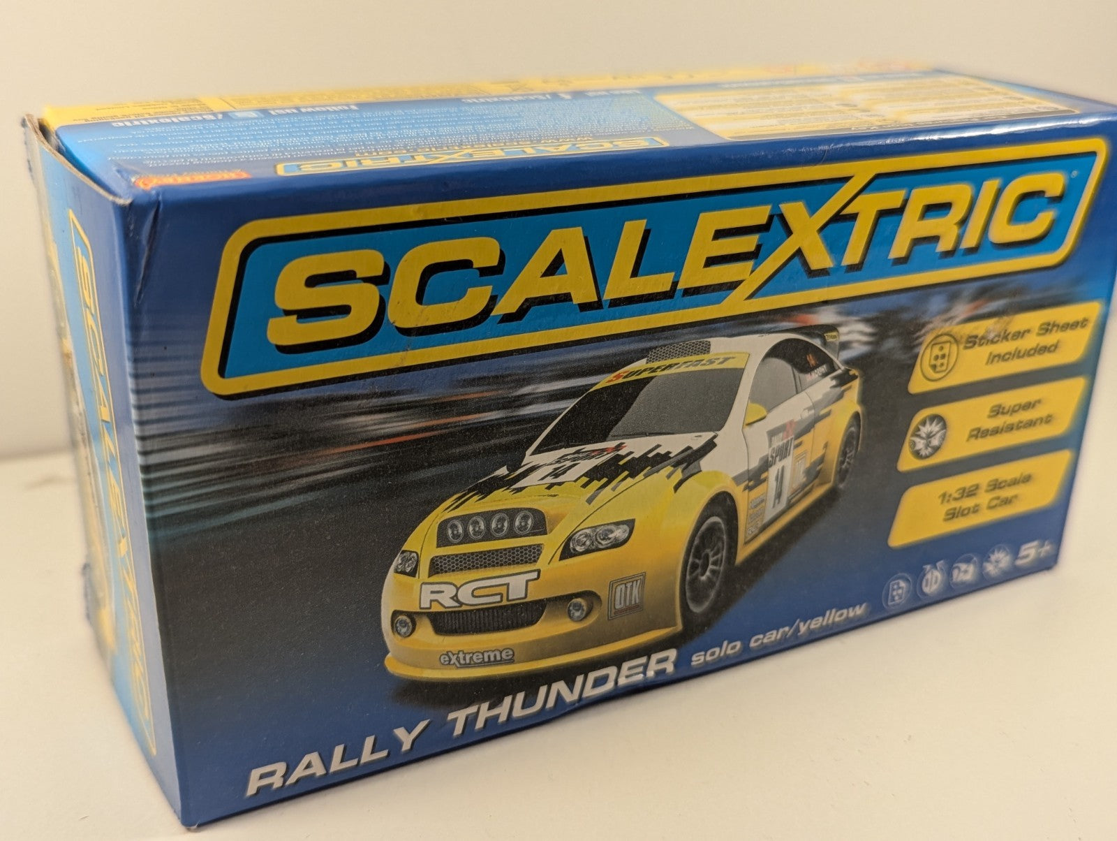 Scalextric Rally Thunder Slot Car – 1:32 Scale