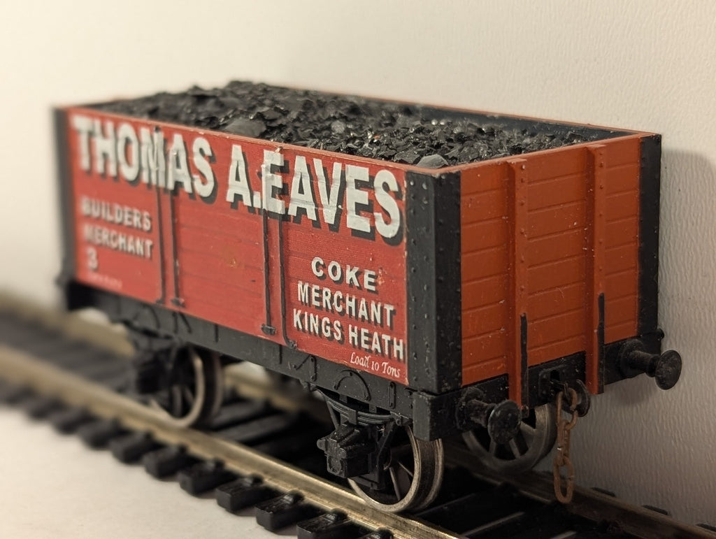 Dapol OO Gauge Thomas A. Eaves Coke & Builders Merchant 7-Plank Open Wagon