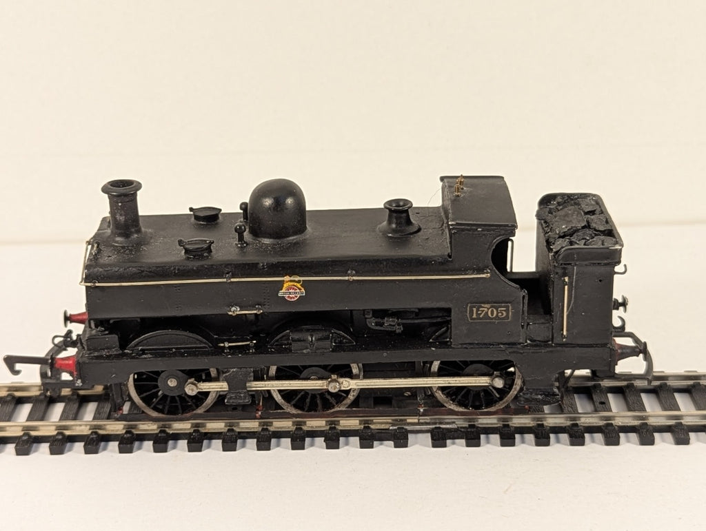 Willis Finecast Kitbuilt GWR 57XX Pannier Tank 1705 BR Black - Boxed