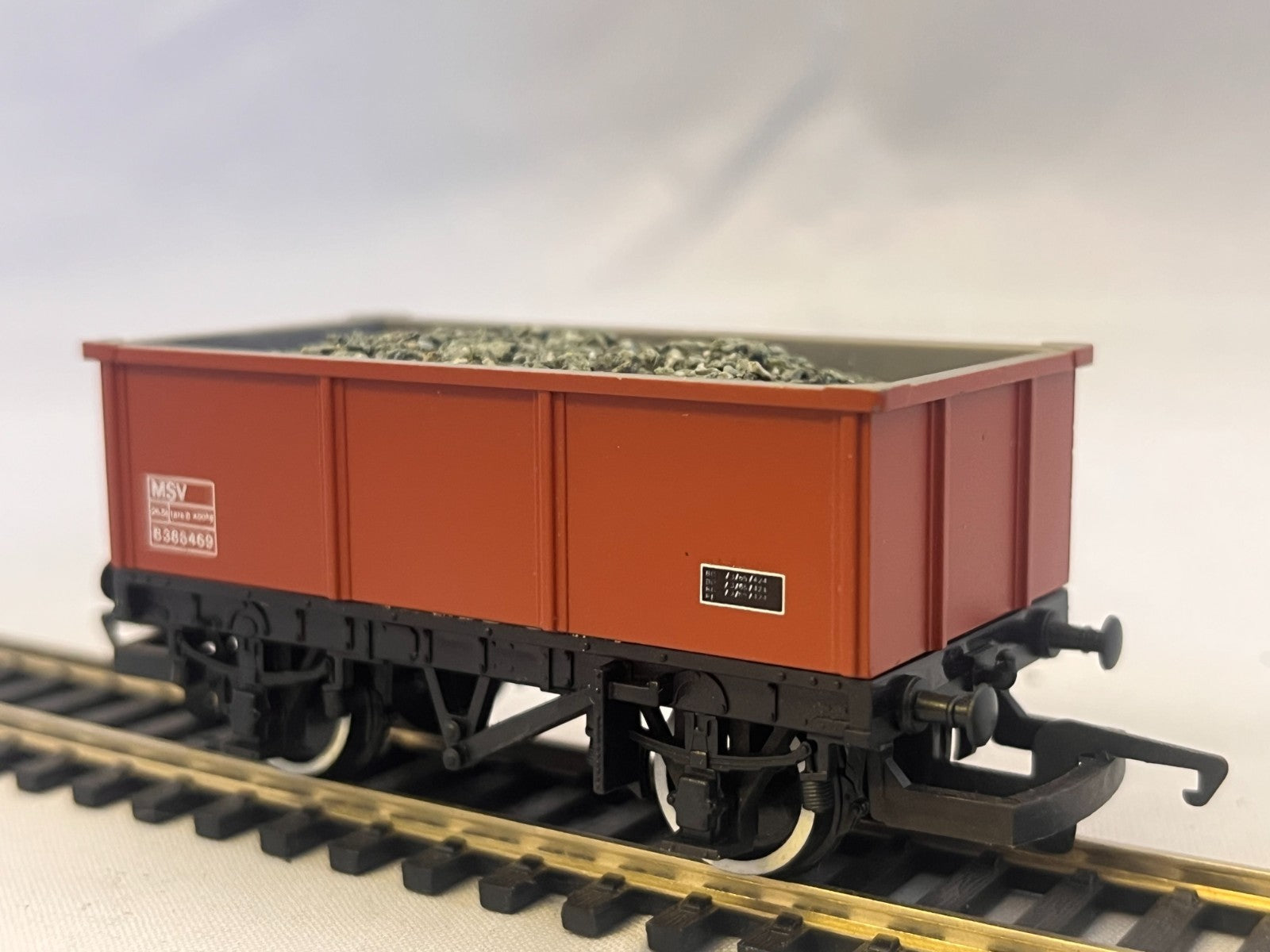 Hornby R079 OO Gauge BR 26 Ton MSV Mineral Tippler Wagon