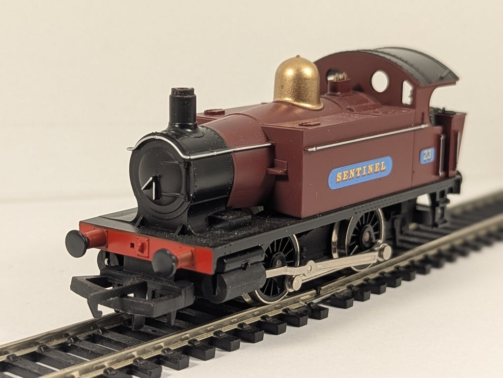 Hornby OO Gauge Industrial 0-4-0T 'Sentinel' Locomotive 23 Maroon