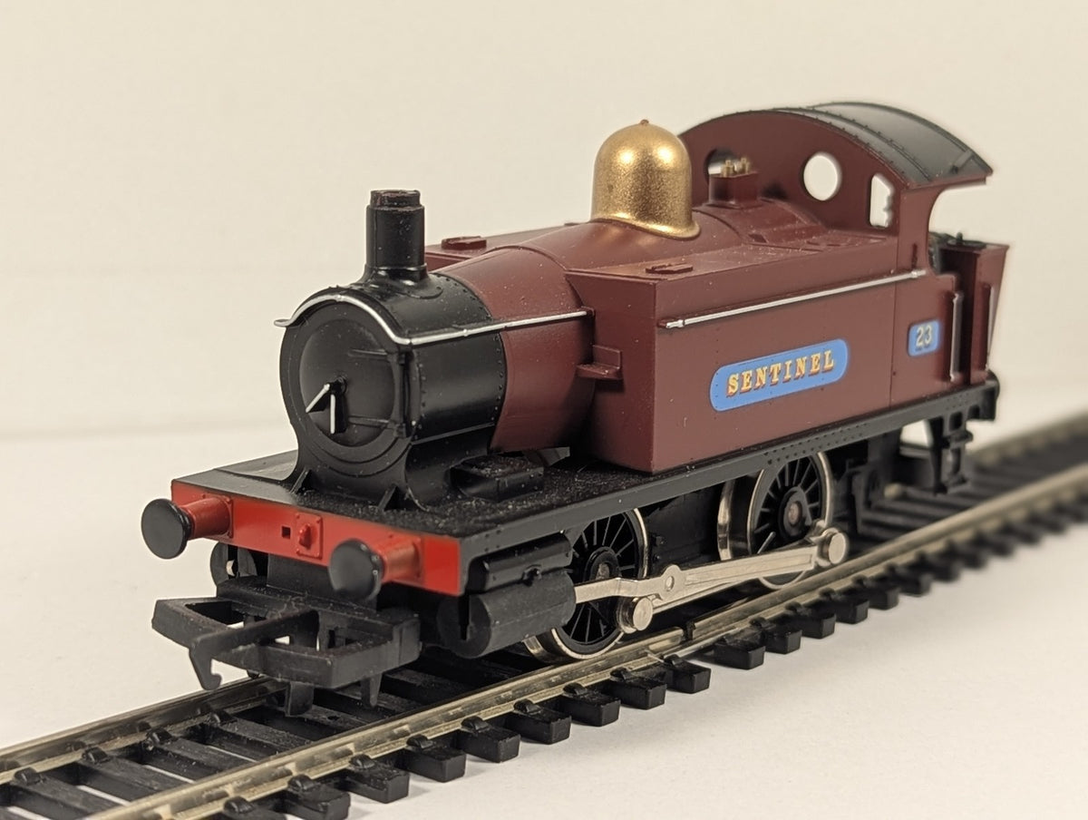 Hornby OO Gauge Industrial 0-4-0T 'Sentinel' Locomotive 23 Maroon