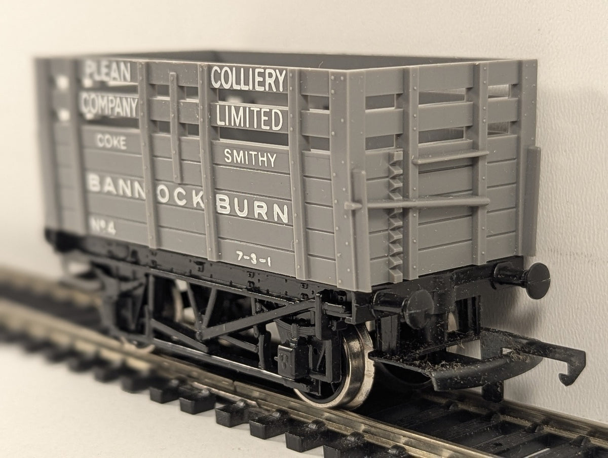Hornby OO Gauge Coke Wagon 'Bannockburn' Plean Colliery Goods Wagon 4