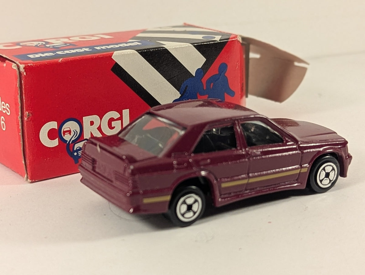 Corgi 1:64 Mercedes 2.3/16 Die-cast Model Maroon 28