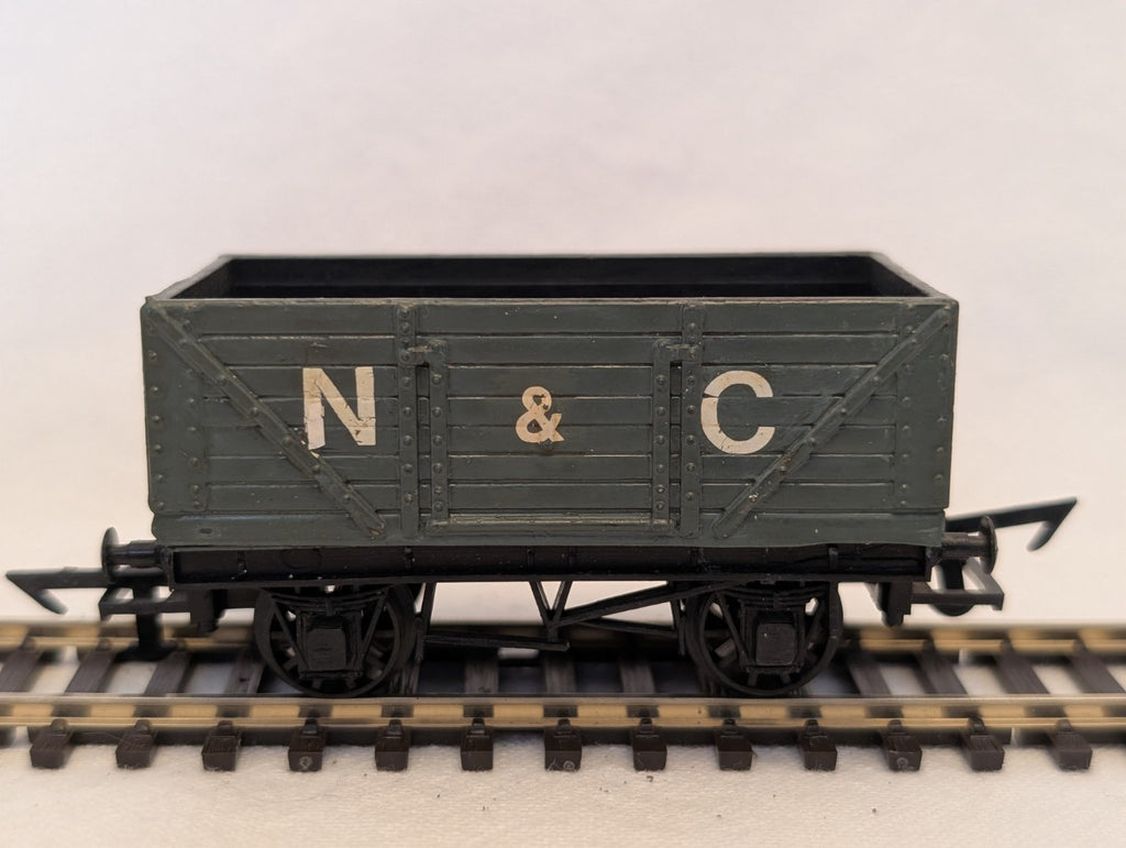 Graham Farish OO Gauge 5-Plank Open Wagon Goods Wagon N & C Grey