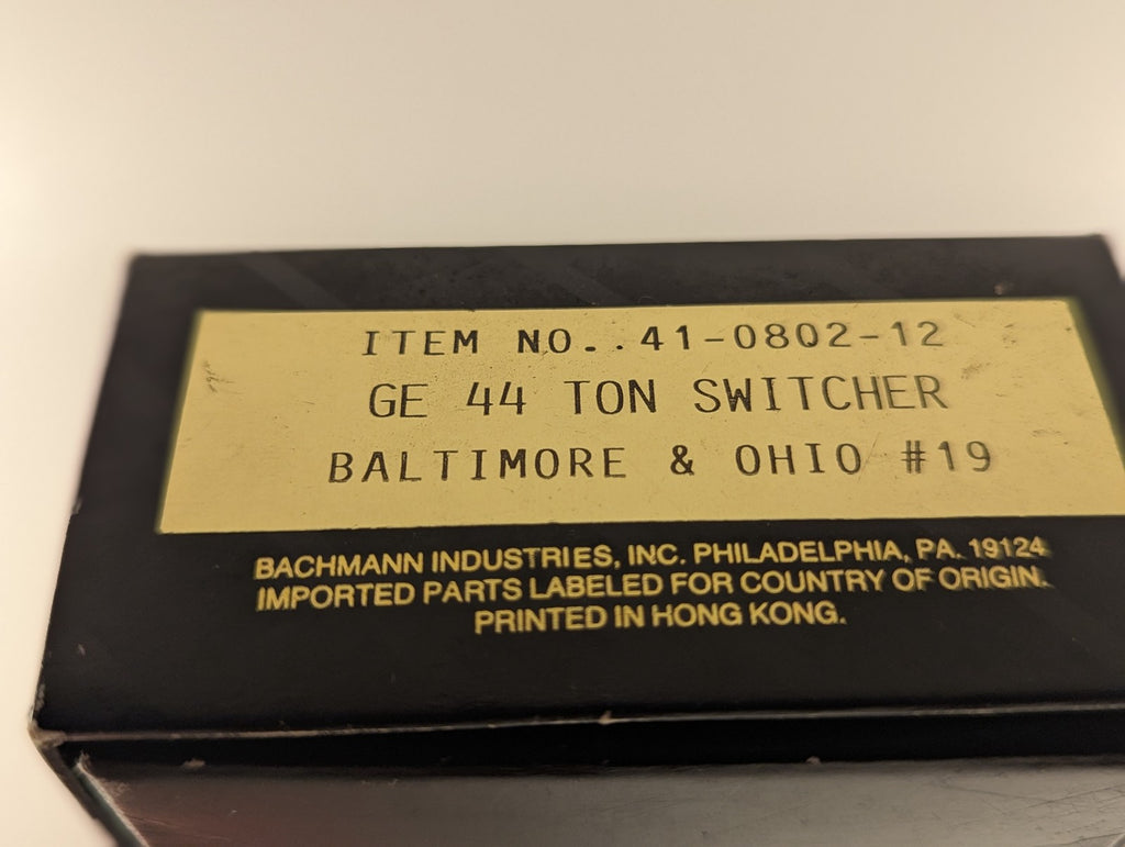 Bachmann HO Scale GE 44-Ton Switcher Locomotive 9337 DCC Fitted
