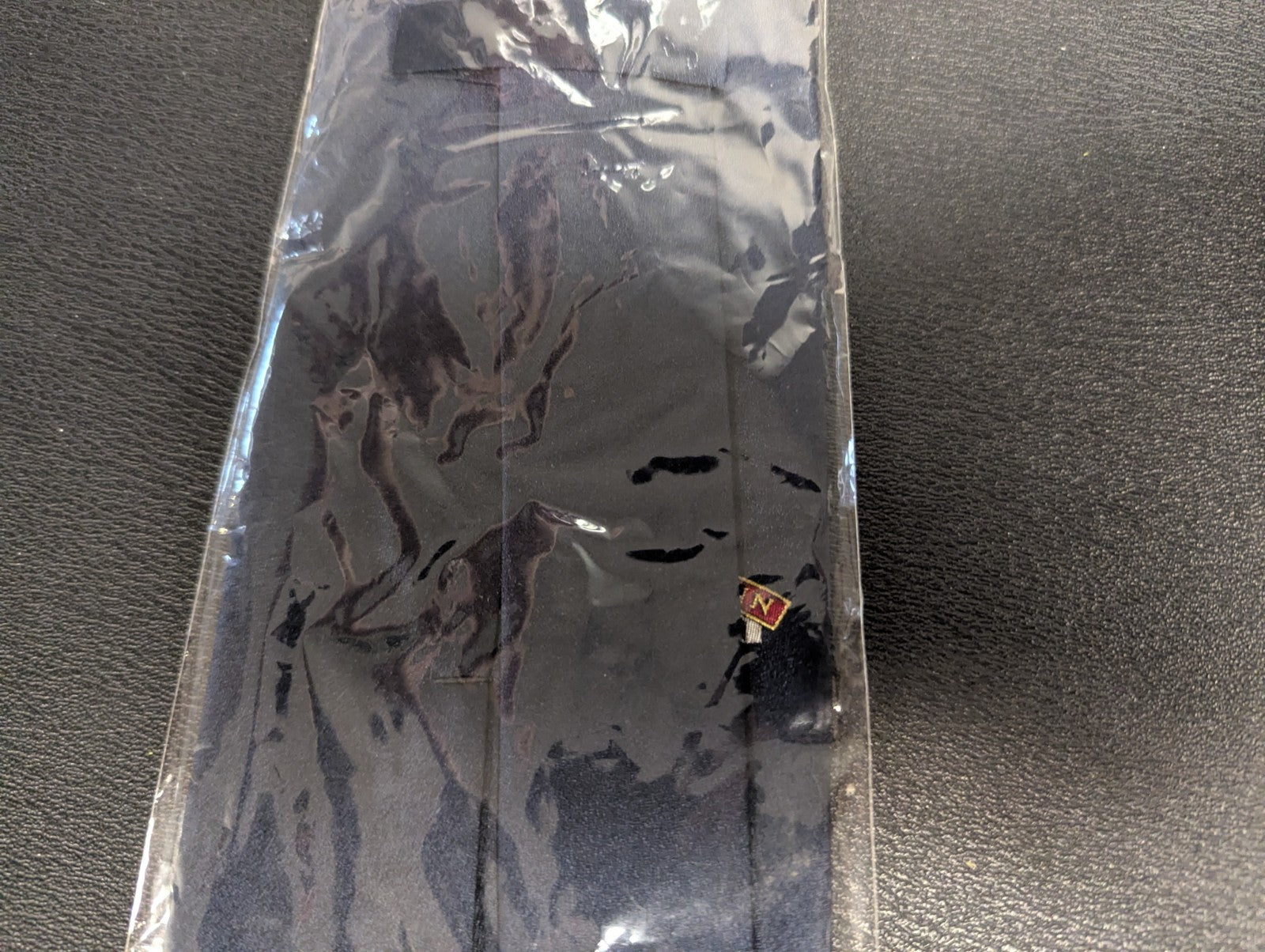BACHMANN BRANCH LINE NAVY BLUE COLLECTORS / UNIFORM TIE 100% SILK  - BNIP