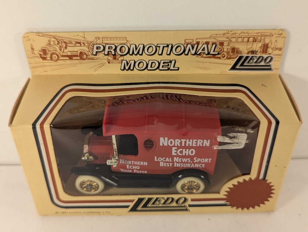 Lledo Ford Model T Van Die-cast Model Van Northern Echo