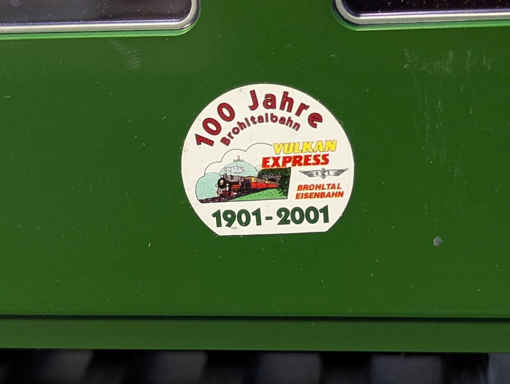 LGB G Scale Brohltalbahn Vulkan Express IBS 32 Passenger Coach