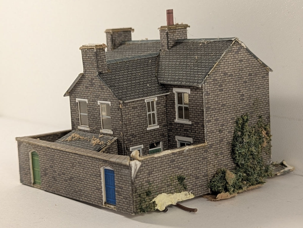 Metcalfe OO Gauge Cotswold Stone Cottages Model Building PO250