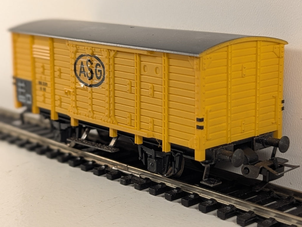 Fleischmann 1464S H0 Gauge ASG DB Covered Freight Wagon